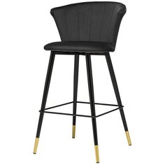 Барный стул Marlon черный велюр Storeforhome