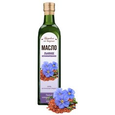 Здоровье со вкусом масло льняное, 0.5 л