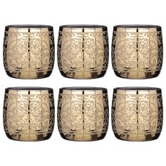 Набор 6 стаканов 310 мл золотой арабески Lefard (194-360)