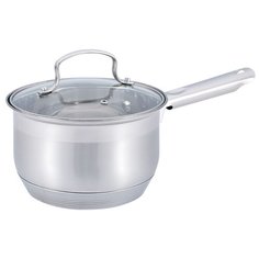 Ковш Maestro MR-3512-16S, 2.1 л, серебристый