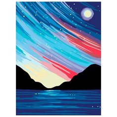 Картина по номерам Живопись по Номерам "Северное сияние", 30x40 см