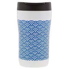 Кружка Aladdin 0.25L из нержавеющей стали Latte Голубой орнамент