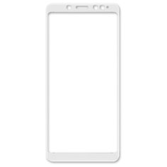Защитное стекло MEDIAGADGET 2.5D FULL COVER GLASS для XiaomiRedmiNote5PRO(полноклеевое,белая рамка)
