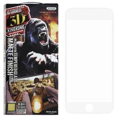 Защитное стекло для телефона iP 7 Plus/8 Plus WK Kingkong Gaming 3D White матовое 0.2mm W!K!