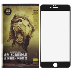 Защитное стекло для телефона iP 6 Plus/6S Plus WK Kingkong 5D Black 0.25mm W!K!