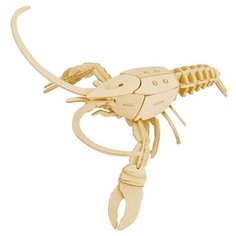 3D деревянный пазл Robotime Морские животные - Лобстер