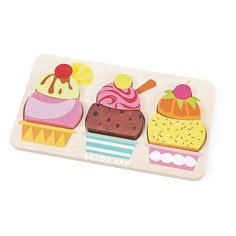 Деревянный пазл Мороженое с фруктами, Le Toy Van