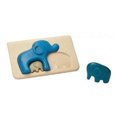 Пазл Plan Toys "Слон", с 1,5 лет, 3 детали (4635)