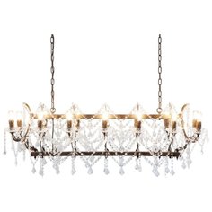 KARE Design Люстра Chateau, коллекция "Замок" 130*120*45, Сталь, Стекло, Коричневый