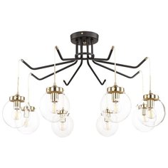 Люстра APL22339177/8 MBK+GD Люстра Arte Perfetto Luce