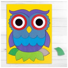 Головоломка "Собери картинку: совушка" 17 элементов 1684570 Лесная мастерская