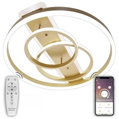 Светодиодная люстра LED 100W LED LAMPS 81302 Natali Kovaltseva. Управление со смартфона, планшета и пульта. Много настроек свечения