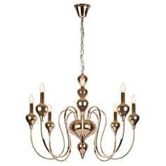 Подвесная люстра iLamp Lady 88003-8 GD