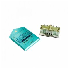 Умная бумага 3D пазл - серия Петербург на ладони - Эрмитаж 12 деталей 10х5х5 см