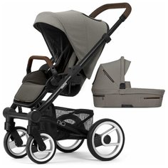 Коляска 2в1 Mutsy Nio Journey Taupe grey с шасси Brown grip black