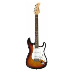 Fernandes LE-1Z 3S 3SB/ L электрогитара Stratocaster SSS, цвет - трёхцветный санбёрст