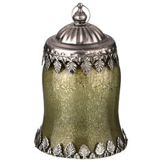 Светильник Lefard с led-подсветкой и металл.элементами, д=9см, в=15 см, зеленый (132-030)