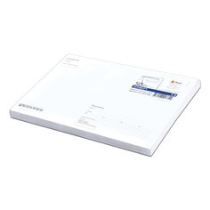 Конверты С4 (229х324 мм), клей, "Куда-Кому", 90 г/м2, КОМПЛЕКТ 50 шт., внутренняя запечатка, 162.50С Курт