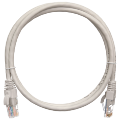 Патч-корд NETLAN EC-PC4UD55B-010-GY-10 1м, уп-ка 10 шт.