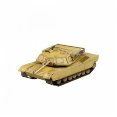 Бумажный конструктор 3D пазл Умная бумага - Военная техника - Танки - Основной боевой танк M1A2 ABRAMS (США) Масштаб 1/72 586