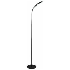 Светодиодная напольная LED лампа (светильник) Camelion KD-801 C02 торшер 7W(480lm) 4000K, черный