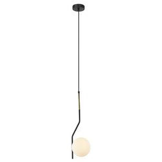 Подвесная люстра Lumien Hall PATERNO LH4113/1PS-BK-BR Люмьен Холл