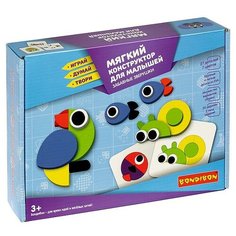 Игра-конструктор Bondibon для малышей, Забавные зверушки (ВВ4552)