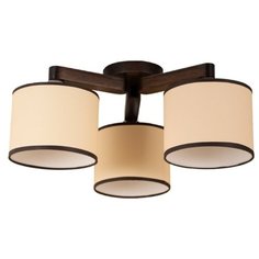 Люстра потолочная "Белла", 3хЕ27х60Вт, беж, венге, Дубравия, 050-41-23