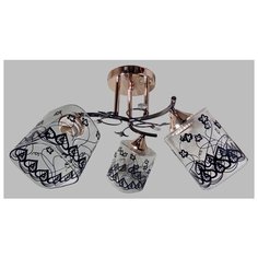 Люстра потолочная JUPITER LIGHTING MH 35672/3, E27, 3х60 Вт