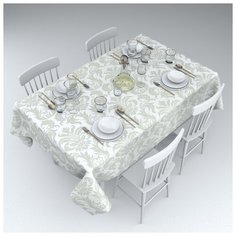 Скатерть "Крем-брюле", 145*120 см Сирень