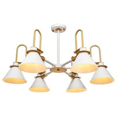 Люстра Lamplandia L1195-6 WHITE CAPRI, Е27*макс 40Вт