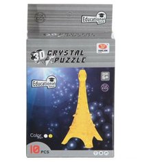 Конструктор 3D, Эйфелева башня,10 дет. Crystal Puzzle