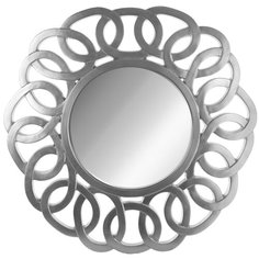 Зеркало настенное PATTERHOME АНТИБ СЕРЕБРО, 120см х 120см, арт-деко, в спальню, серебро