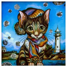 Деревянный пазл "Зимнее настроение" Hobby Day