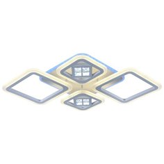 Светодиодная люстра 18024/2+2 WHT 112W+10W RGB Profit Light