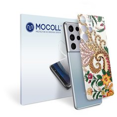 Пленка защитная MOCOLL для задней панели Samsung Galaxy S21 Ultra Тень мозаика