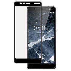 Защитное стекло 3D TFN Nokia 5.1 черный