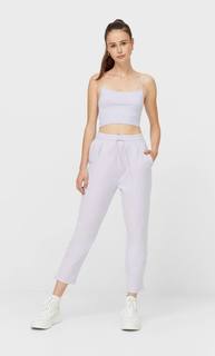 Stradivarius Брюки-Джоггеры С Кулиской Multicolor Xs