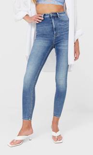 Stradivarius Джинсы С Очень Высокой Посадкой Multicolor 44