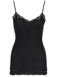 Майка хлопковая с кружевом Zimmerli