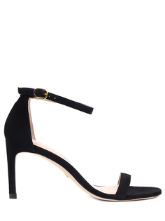 Босоножки замшевые Nunakedstraight Stuart Weitzman