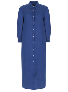 Платье-рубашка льняное 120% Lino