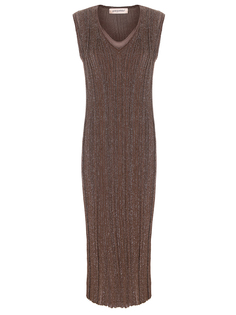 Платье из вискозы с люрексом Gentryportofino