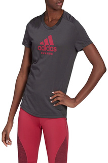 Футболка Run Logo Tee W adidas