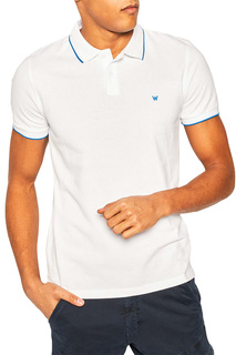 Поло Ss Polo Tee White Wrangler