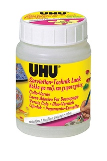 Клей-лак для бумаги и ткани UHU
