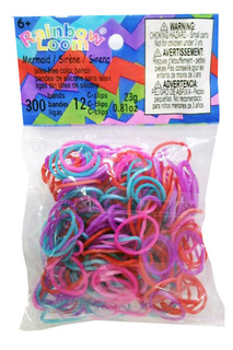 Резинки силиконовые RAINBOW LOOM