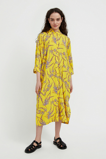 платье-рубашка с растительным орнаментом Finn Flare