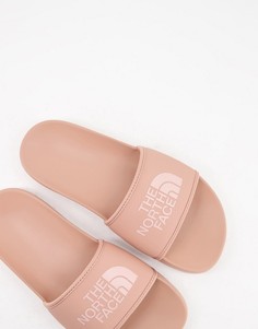 Розовые шлепанцы The North Face-Розовый цвет