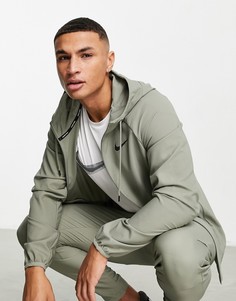 Куртка цвета хаки Nike Training Flex Vent Max-Зеленый цвет